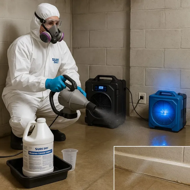Sanitization and Odor Removal process in Gladstone, OR