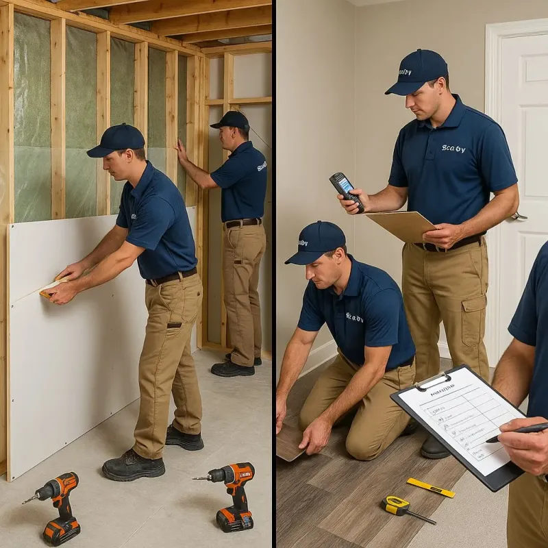 Repairs and Reconstruction process in Gladstone, OR