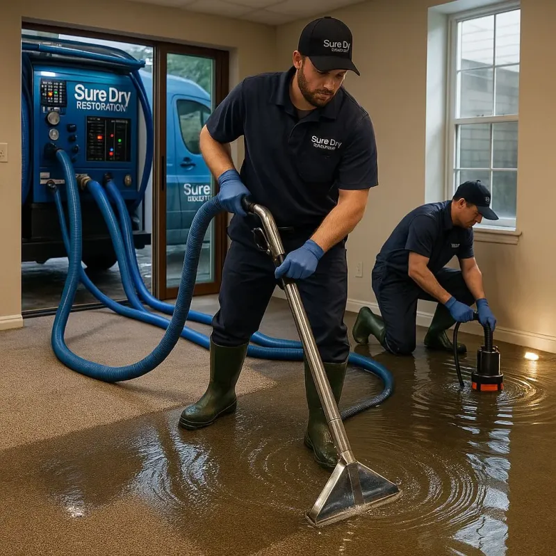 Water Extraction and Removal process in Gladstone, OR